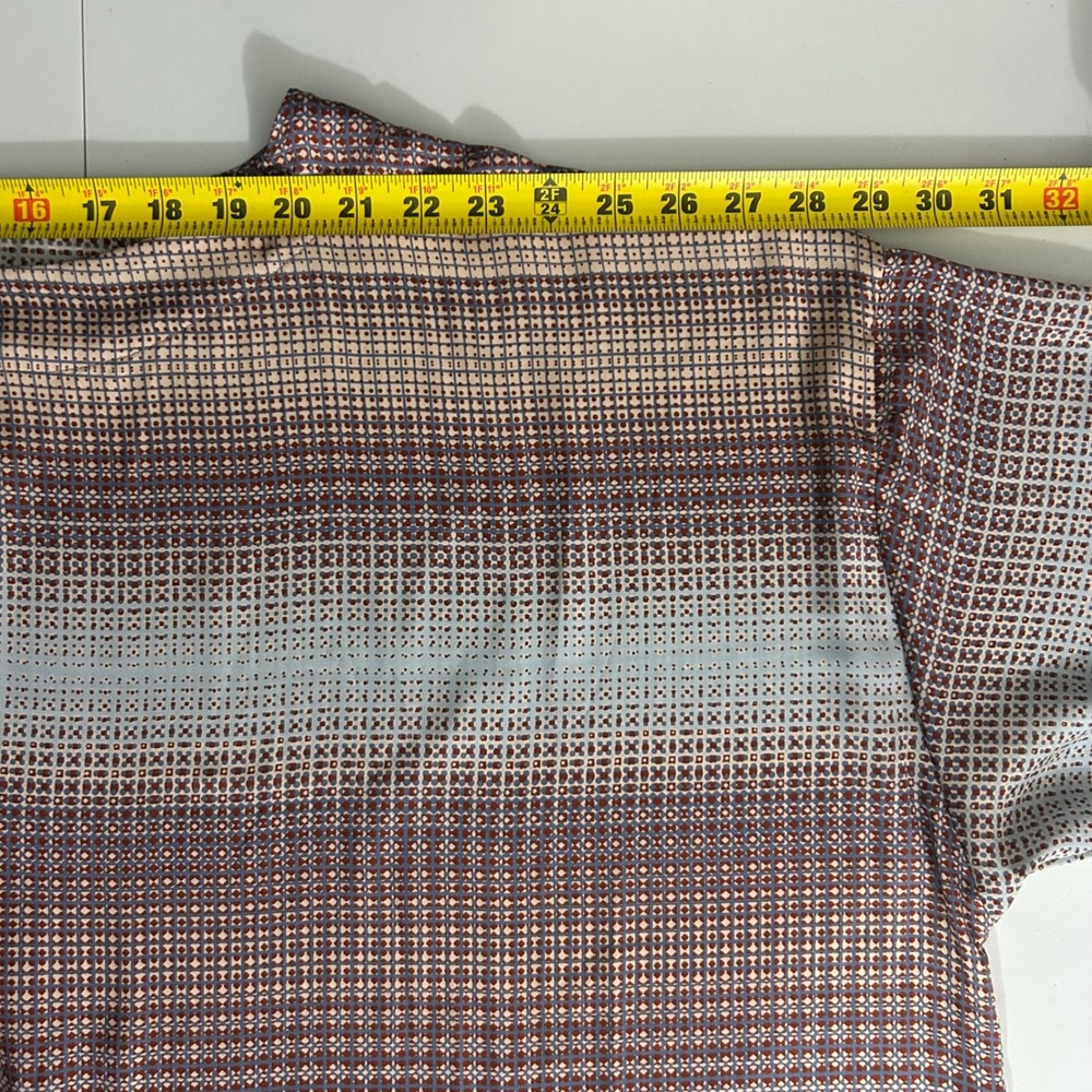 NEW Bryn Walker Resort Shirt Womens 2X New Geometric Print Oversized Boxy Top - Picture 4 of 10